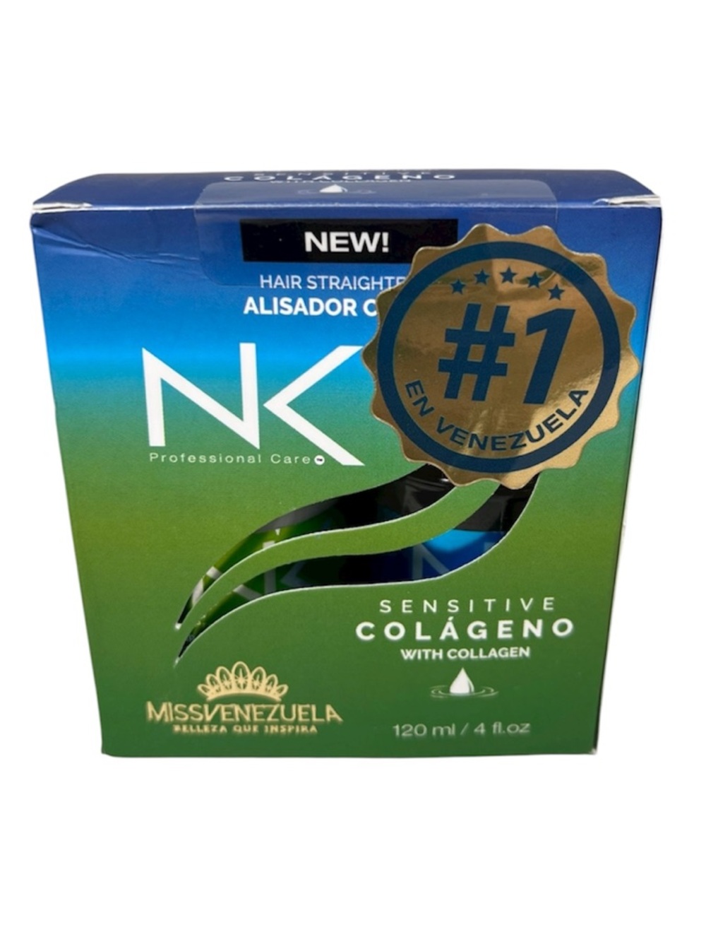NK Keratin Sensitive Hair Straightener Kit